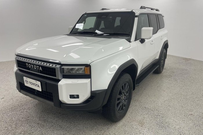 2024 Toyota Landcruiser Prado GXL GDJ251R 4X4 Dual Range White