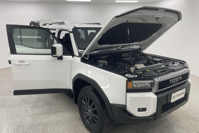 2024 Toyota Landcruiser Prado GXL GDJ251R 4X4 Dual Range White