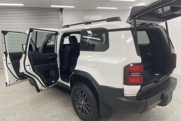2024 Toyota Landcruiser Prado GXL GDJ251R 4X4 Dual Range White