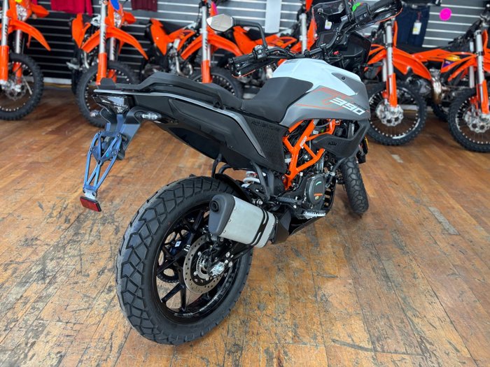 2024 Ktm 390 ADVENTURE White