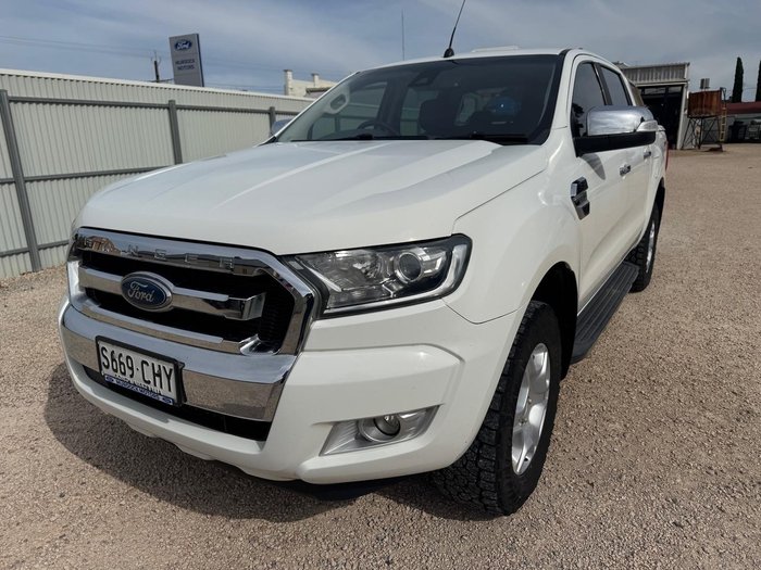 2015 Ford Ranger XLT Hi-Rider PX MkII 4x2 Cool White