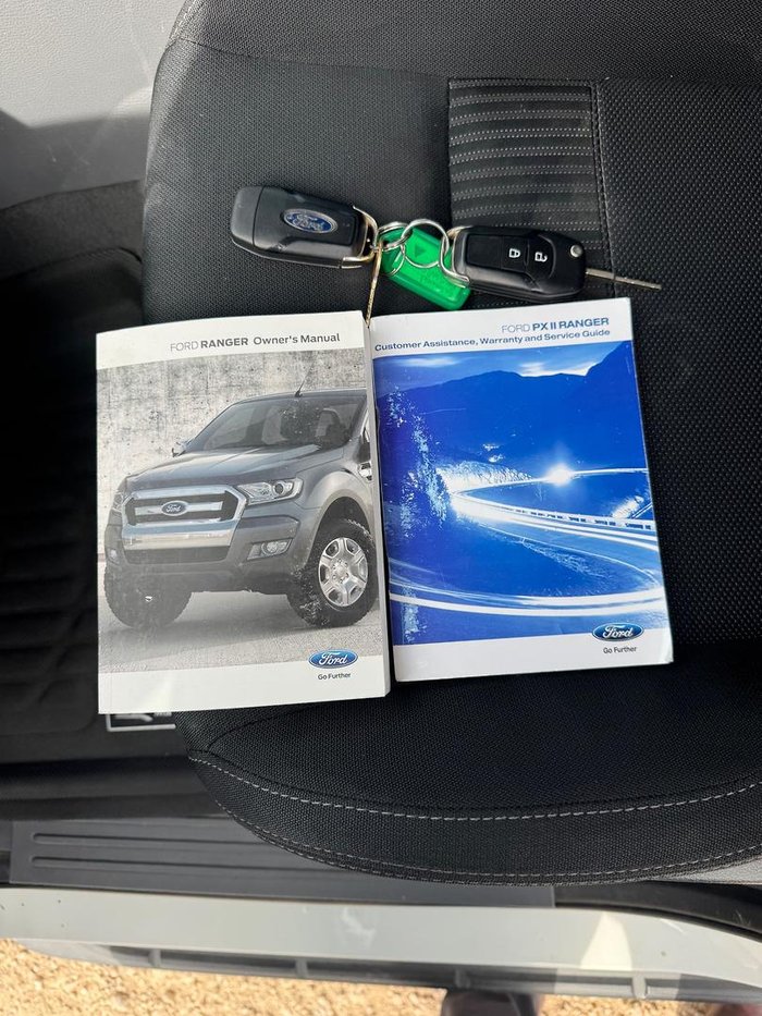 2015 Ford Ranger XLT Hi-Rider PX MkII 4x2 Cool White