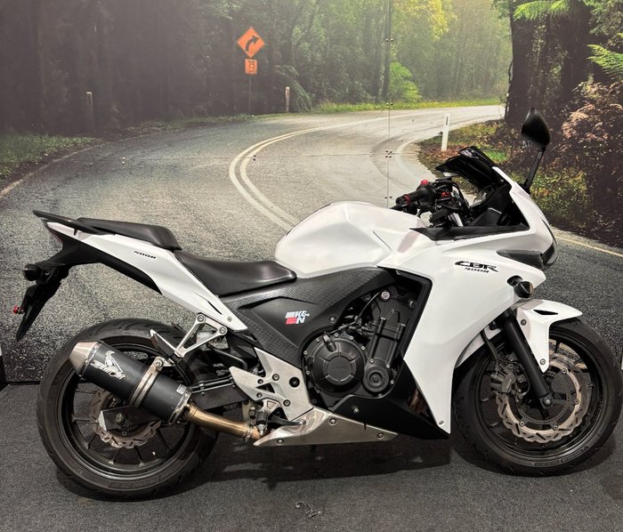 2013 Honda CBR500R White