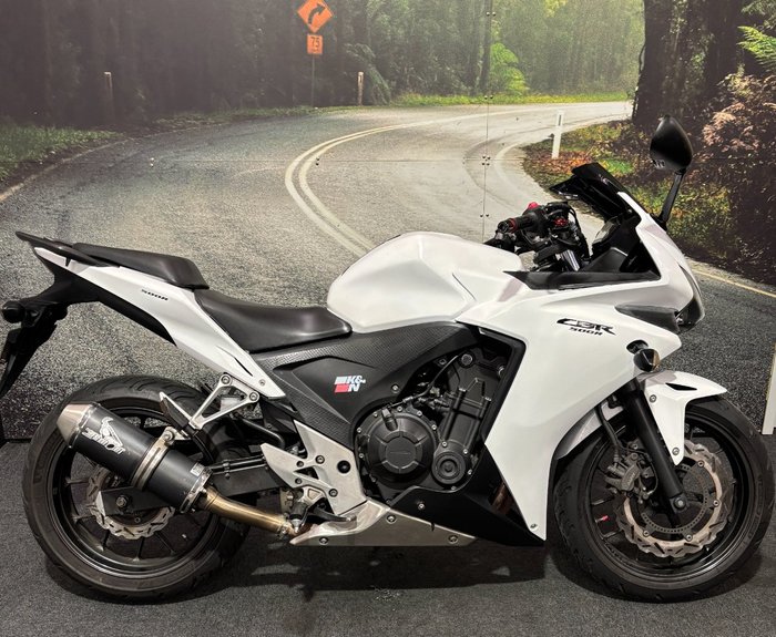 2013 Honda CBR500R White
