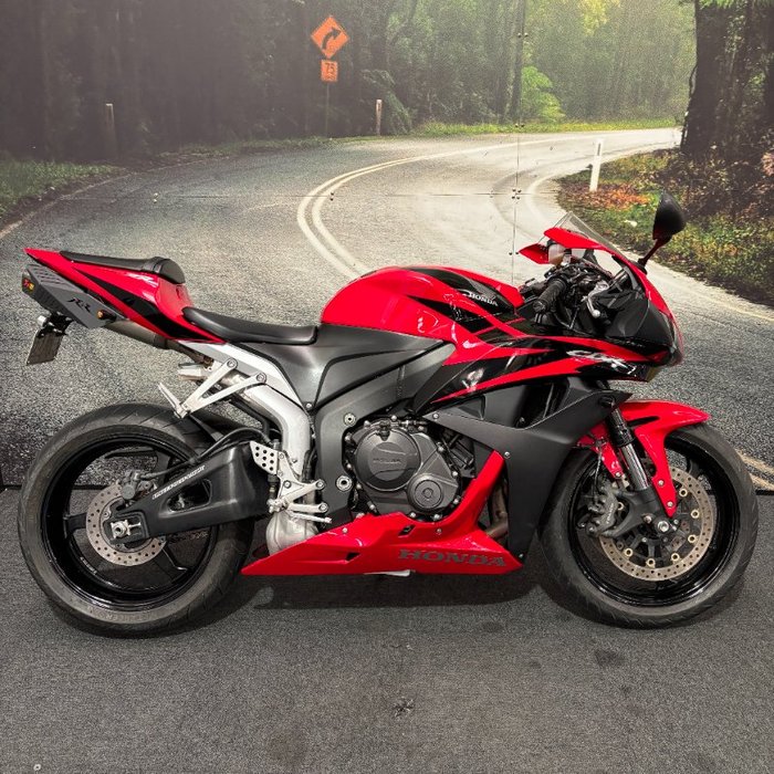 2008 Honda CBR600RR Red