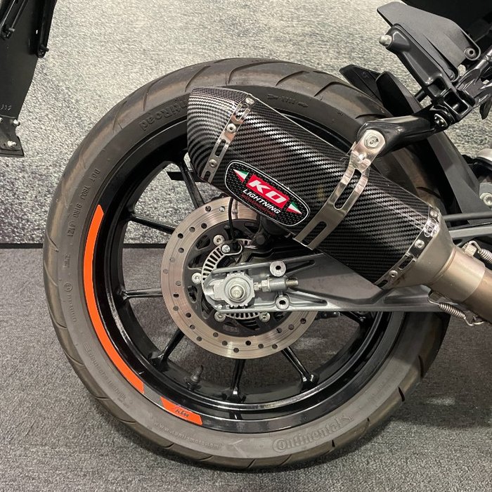 2022 Ktm 390 DUKE White