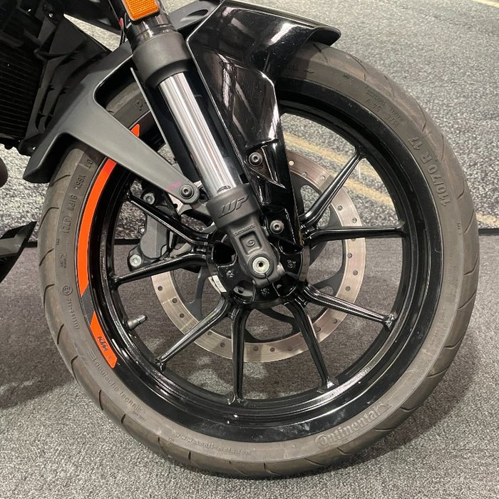 2022 Ktm 390 DUKE White
