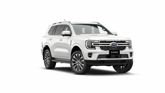 2026 Ford Everest Platinum MY26.00 4X4 Dual Range Arctic White