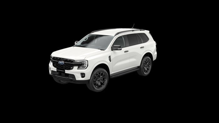 2026 Ford Everest Sport MY26.00 4X4 Dual Range Arctic White