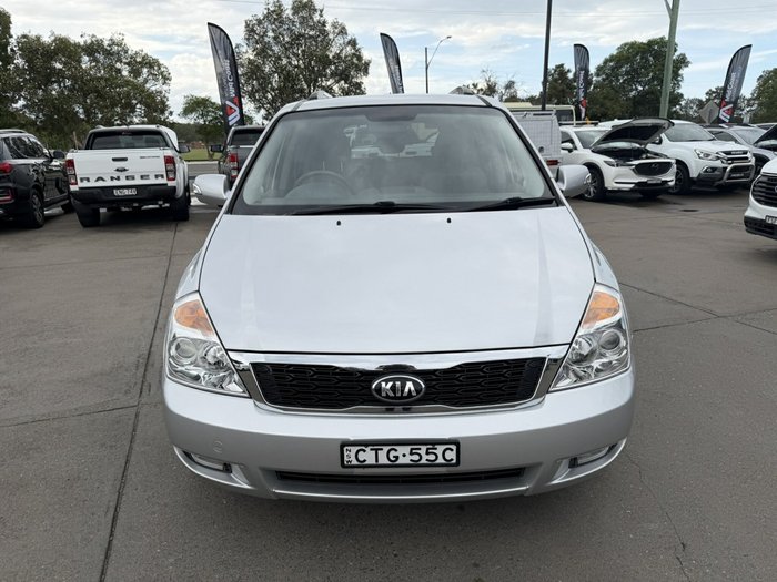 2014 Kia Grand Carnival Platinum VQ MY14 Silver