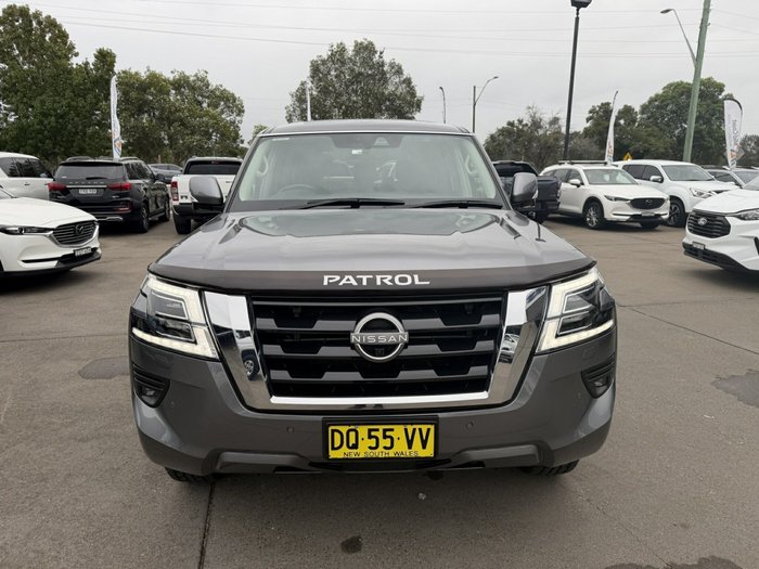 2022 Nissan Patrol Ti Y62 MY22 4X4 Dual Range Gunmetallic Grey