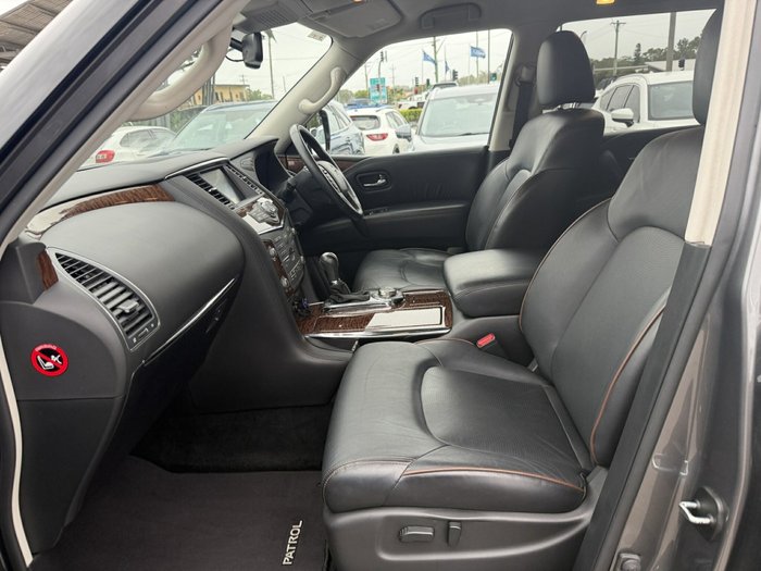 2022 Nissan Patrol Ti Y62 MY22 4X4 Dual Range Gunmetallic Grey