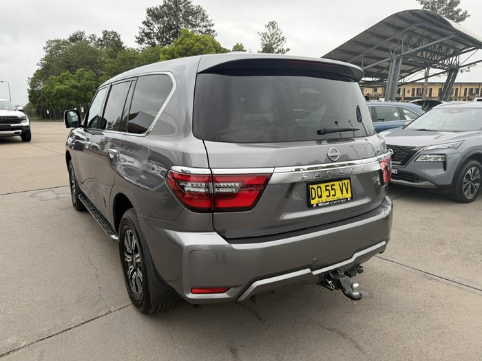 2022 Nissan Patrol Ti Y62 MY22 4X4 Dual Range Gunmetallic Grey