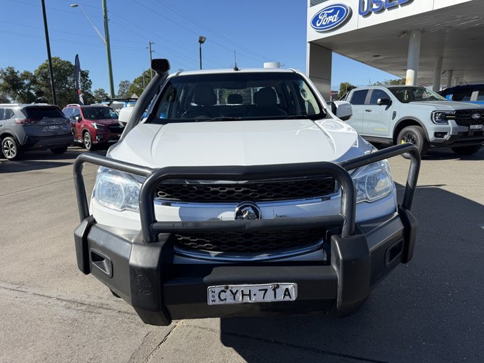 2015 Holden Colorado LS RG MY15 4X4 Dual Range Summit White