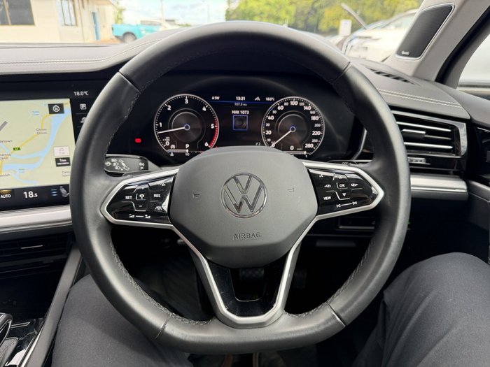 2022 Volkswagen Touareg 210TDI Elegance CR MY23 Four Wheel Drive Oyster Silver Metallic