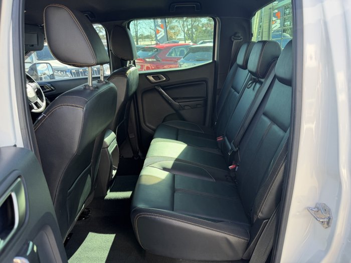 2021 Ford Ranger Wildtrak PX MkIII MY21.25 4X4 Dual Range Arctic White
