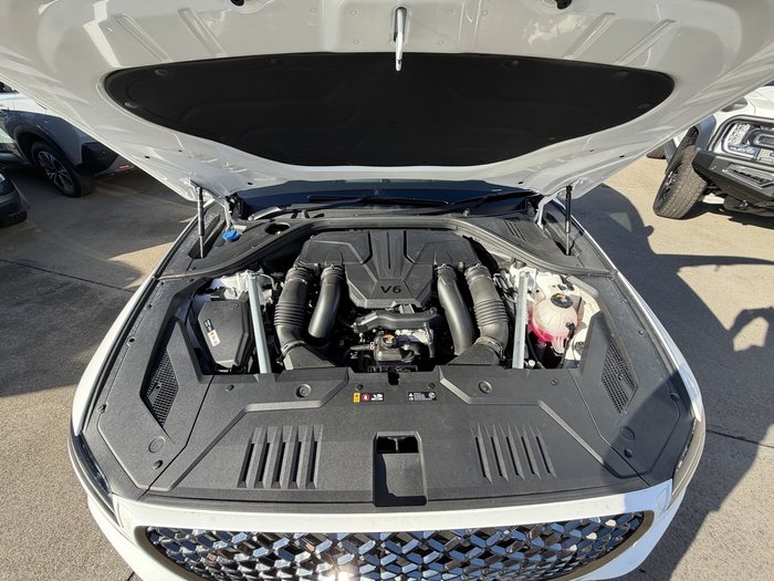 2022 Genesis GV70 3.5T AWD Sport JK.V1 MY22 AWD Uyuni White