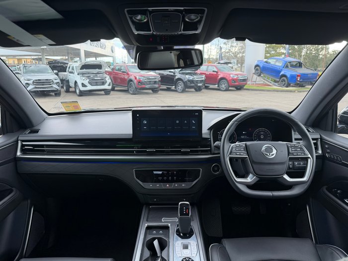 2023 SsangYong Rexton Ultimate Y461 MY24 4X4 Dual Range Space Black