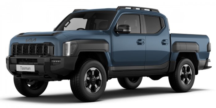 2025 Kia Tasman X-Line TK MY26 4X4 Dual Range Denim Blue