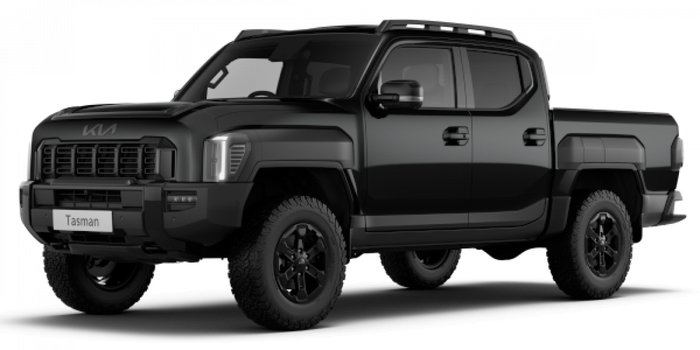 2025 Kia Tasman X-Pro TK MY26 4X4 Dual Range Aurora Black Pearl