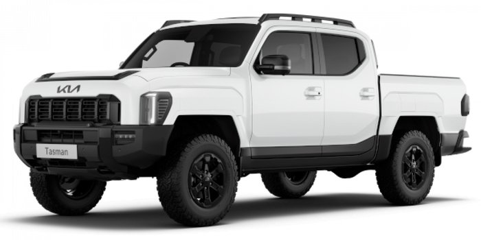 2025 Kia Tasman X-Pro TK MY26 4X4 Dual Range Clear White