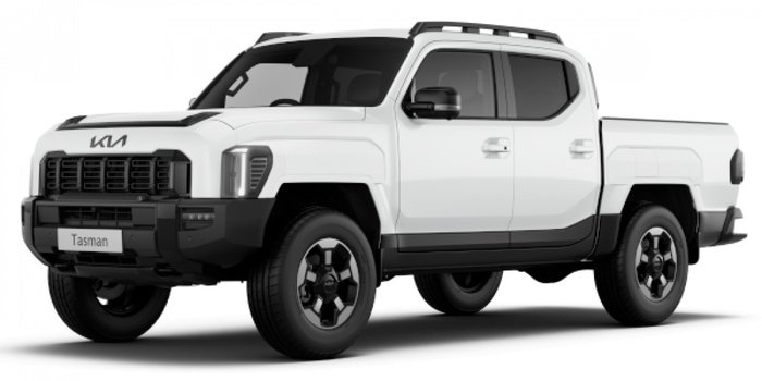 2025 Kia Tasman X-Line TK MY26 4X4 Dual Range Clear White