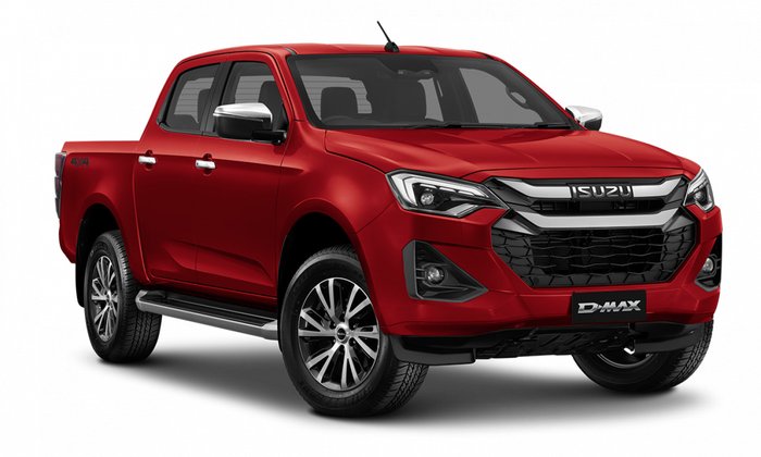2025 Isuzu D-MAX LS-U+ MY25.5 4X4 Dual Range Magnetic Red Mica
