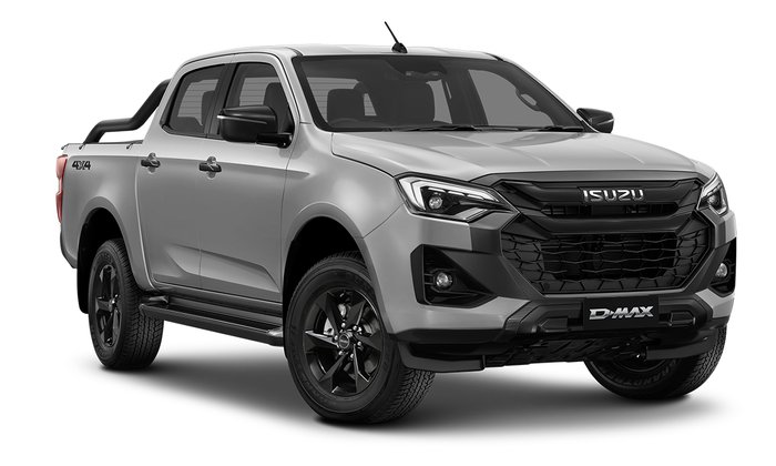 2025 Isuzu D-MAX X-RIDER MY25.5 4X4 Dual Range Mercury Silver Metallic