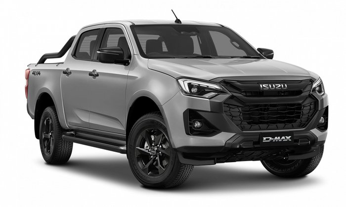 2025 Isuzu D-MAX X-RIDER MY25.5 4X4 Dual Range Mercury Silver Metallic