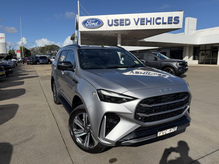 2025 Isuzu MU-X LS-T MY25.5 4X4 Dual Range Mercury Silver Metallic