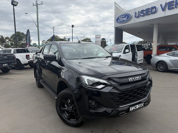 2025 Isuzu D-MAX X-RIDER MY25.5 4X4 Dual Range Basalt Black Mica
