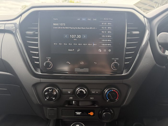 2025 Isuzu D-MAX X-RIDER MY25.5 4X4 Dual Range Basalt Black Mica