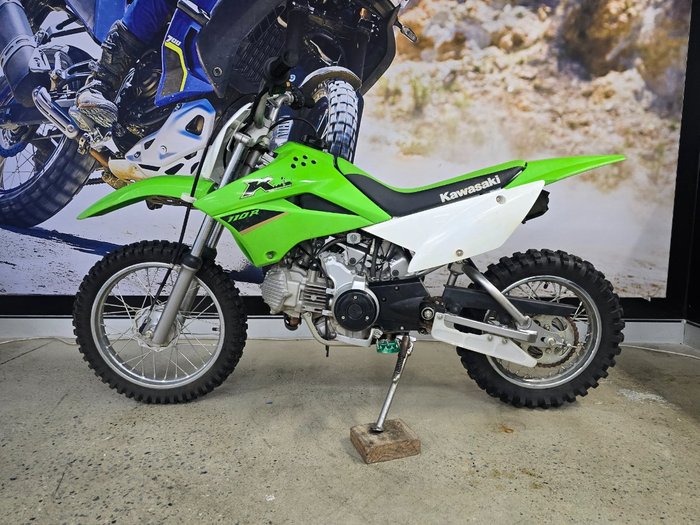 2022 Kawasaki KLX110R GREEN