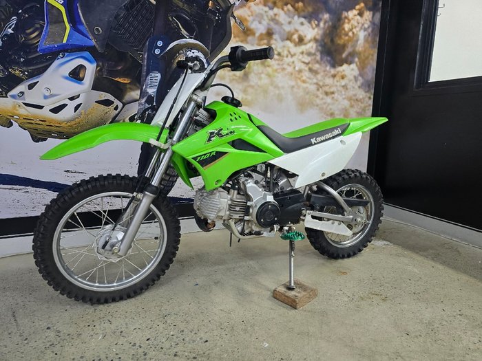 2022 Kawasaki KLX110R GREEN