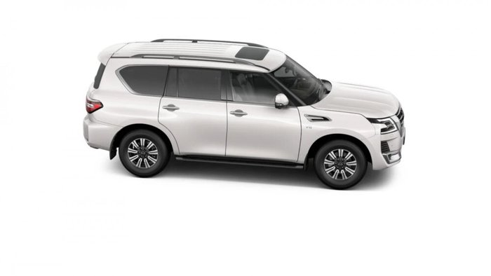 2026 Nissan Patrol Ti-L Y62 MY26 4X4 Dual Range Moonstone White