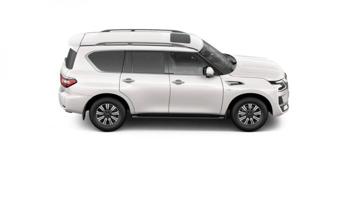 2026 Nissan Patrol Ti-L Y62 MY26 4X4 Dual Range Moonstone White