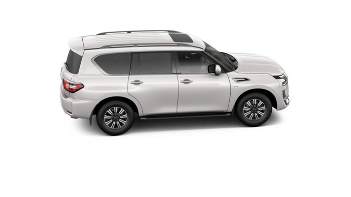 2026 Nissan Patrol Ti-L Y62 MY26 4X4 Dual Range Moonstone White