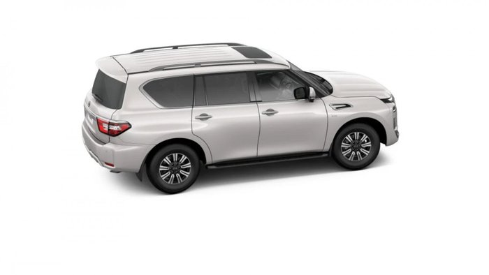 2026 Nissan Patrol Ti-L Y62 MY26 4X4 Dual Range Moonstone White