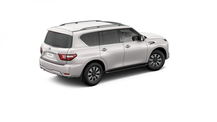 2026 Nissan Patrol Ti-L Y62 MY26 4X4 Dual Range Moonstone White