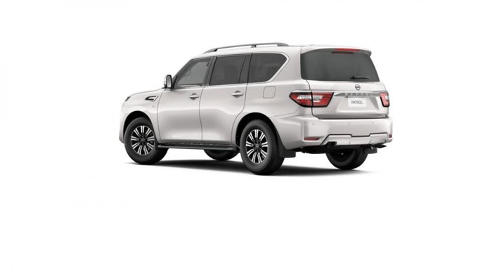 2026 Nissan Patrol Ti-L Y62 MY26 4X4 Dual Range Moonstone White