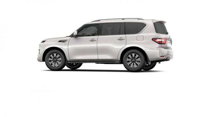 2026 Nissan Patrol Ti-L Y62 MY26 4X4 Dual Range Moonstone White