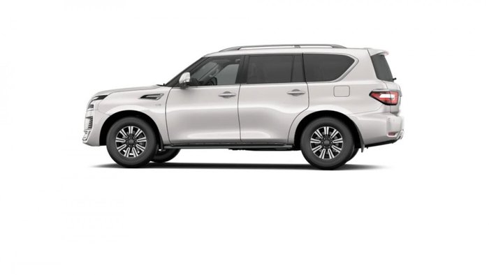 2026 Nissan Patrol Ti-L Y62 MY26 4X4 Dual Range Moonstone White