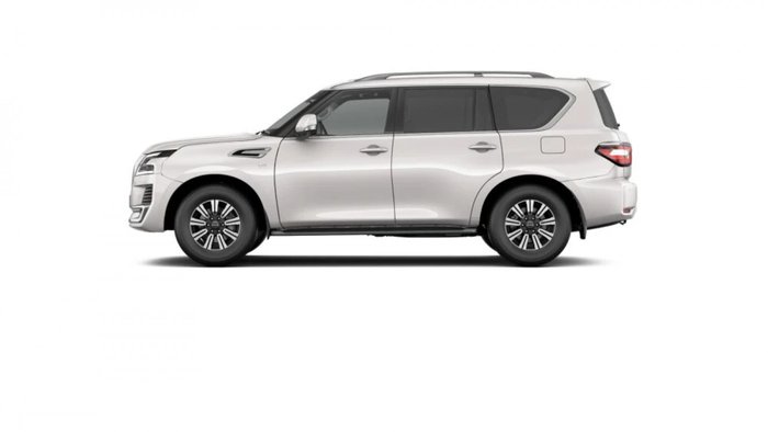 2026 Nissan Patrol Ti-L Y62 MY26 4X4 Dual Range Moonstone White
