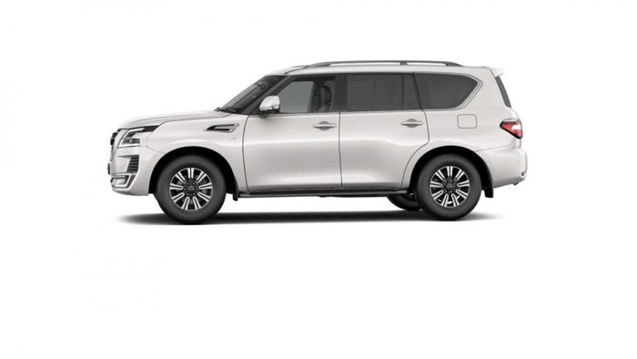 2026 Nissan Patrol Ti-L Y62 MY26 4X4 Dual Range Moonstone White