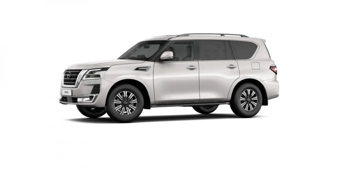 2026 Nissan Patrol Ti-L Y62 MY26 4X4 Dual Range Moonstone White