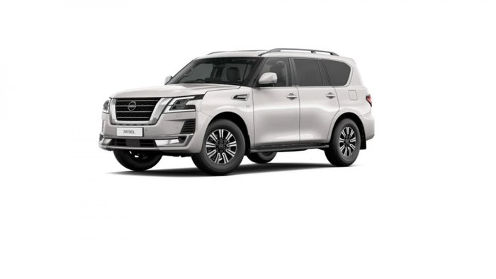 2026 Nissan Patrol Ti-L Y62 MY26 4X4 Dual Range Moonstone White