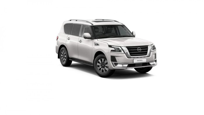 2026 Nissan Patrol Ti-L Y62 MY26 4X4 Dual Range Moonstone White
