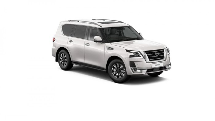 2026 Nissan Patrol Ti-L Y62 MY26 4X4 Dual Range Moonstone White