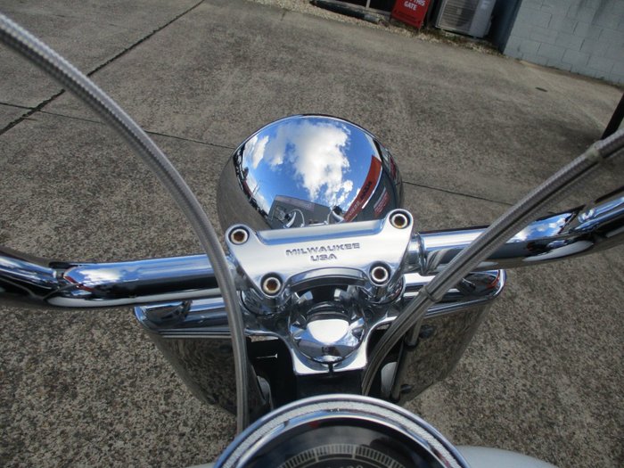2008 HARLEY-DAVIDSON FLSTF FAT BOY WHITE