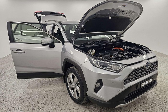 2021 Toyota RAV4 GXL AXAH54R 4X4 On Demand Silver Sky